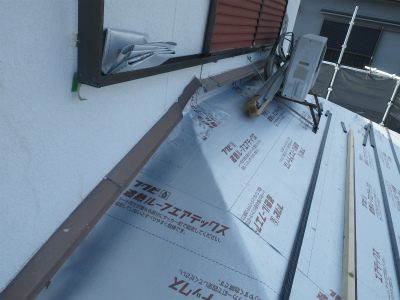 屋根葺き替え工事