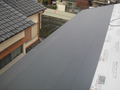 屋根葺き替え工事