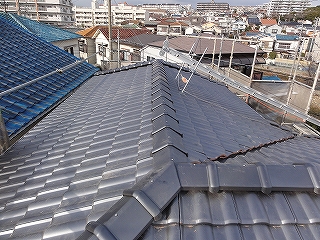 屋根葺き替え工事