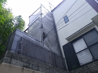 足場工事