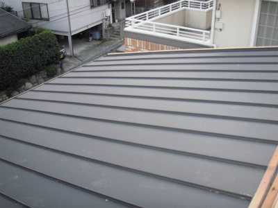屋根工事（カバー工法）