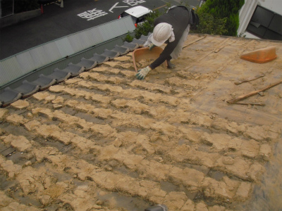 屋根葺き替え工事