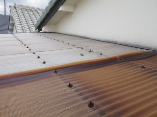 ポリカ張り替え工事