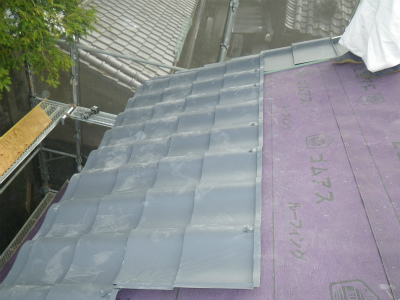 屋根葺き替え工事