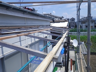 ポリカ張り替え工事