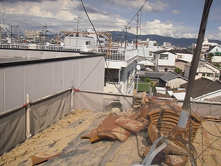 屋根葺き替え工事