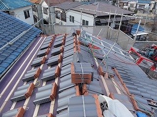 屋根葺き替え工事