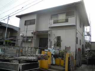足場工事