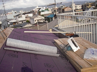 屋根葺き替え工事