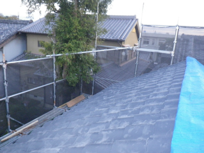 屋根葺き替え工事