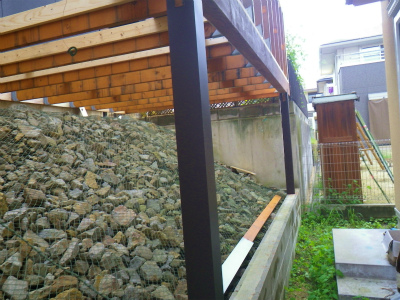 ベランダデッキ改修工事
