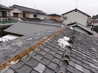 屋根修理工事