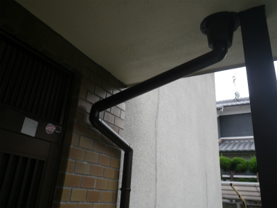 樋 架けかえ工事