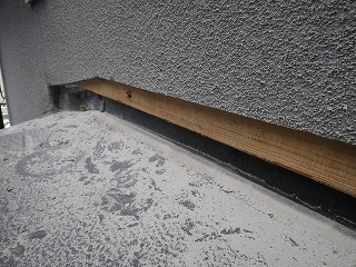 庇取り換え工事