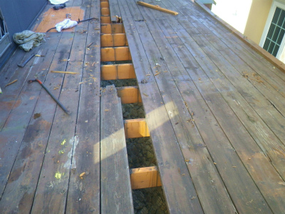 ベランダデッキ改修工事
