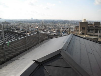 屋根葺き替え工事