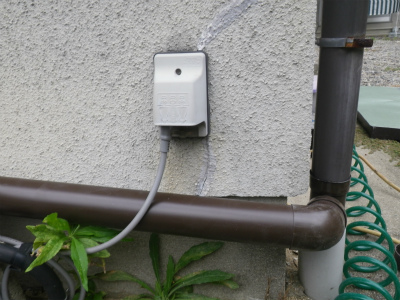 樋 架けかえ工事