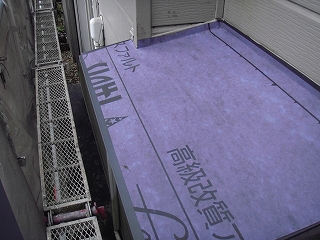 下屋庇工事