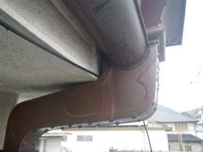 樋取り換え工事