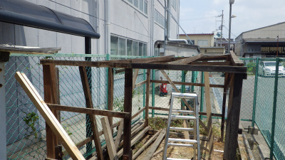 小屋補修工事