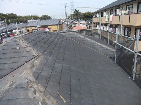 屋根工事(カバー工法)