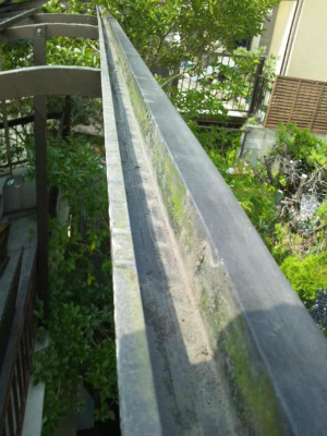 ベランダ屋根補修工事