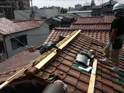 雨漏り補修工事