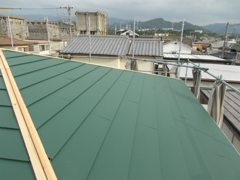 屋根葺き替え工事