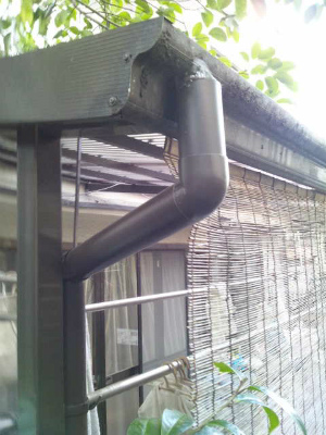 ベランダ屋根補修工事