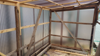 小屋補修工事