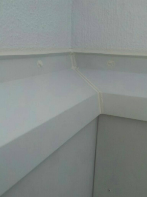笠木･水切り取付け工事