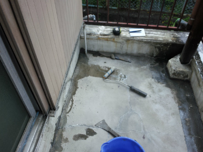 ベランダ防水工事
