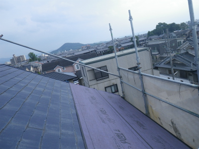 屋根葺き替え工事(カバー工法)
