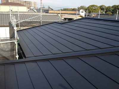 屋根工事(カバー工法)