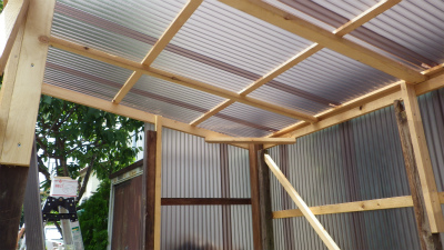 小屋補修工事
