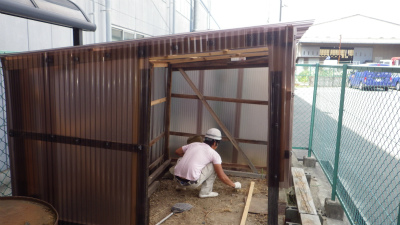 小屋補修工事