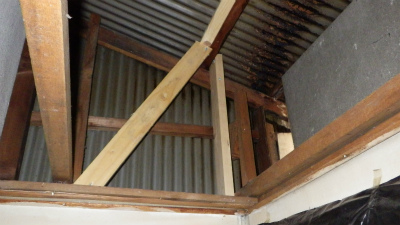 テラス屋根補修工事
