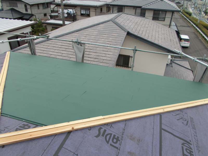 屋根葺き替え工事