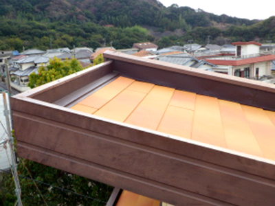 屋根葺き替え工事(カバー工法)