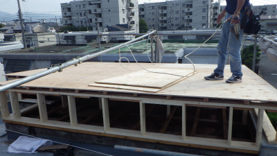 屋根下地工事