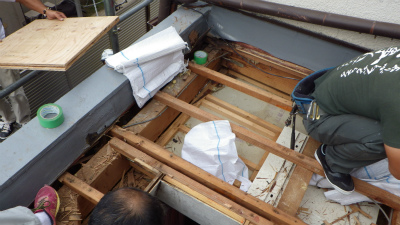 屋根メクリ工事