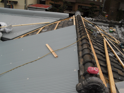 雨漏り補修工事