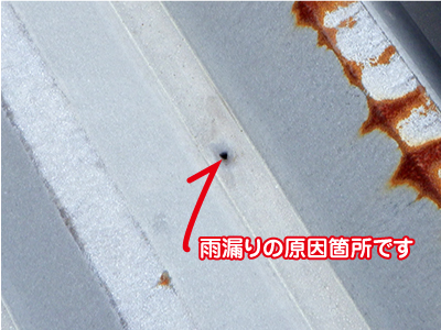雨漏り補修工事