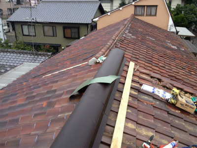 雨漏り補修工事