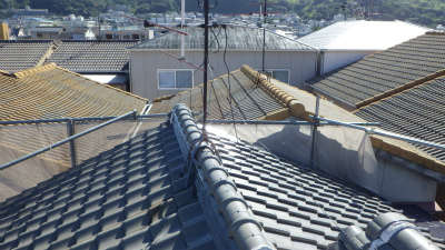 屋根葺き替え工事
