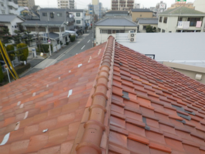 屋根修理工事