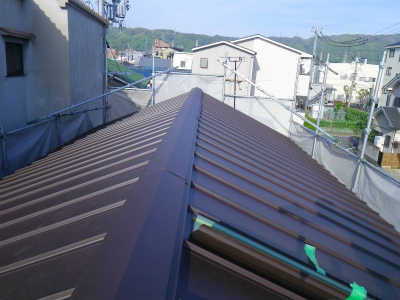 屋根葺き替え工事