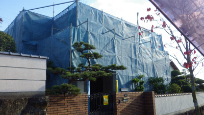 足場工事