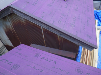 屋根葺き替え工事