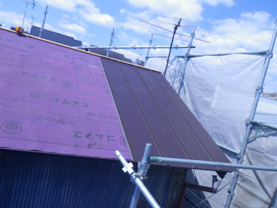 屋根葺き替え工事